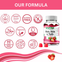 Greenfield Nutritions easy-to-swallow gummies designed for daily use.