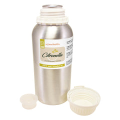 Closeup of the label highlights pure, additive-free formulation ideal for crafting room sprays.