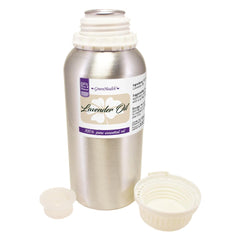 GreenHealth lavender oil 16 oz bottle showcased for candle and DIY blending.