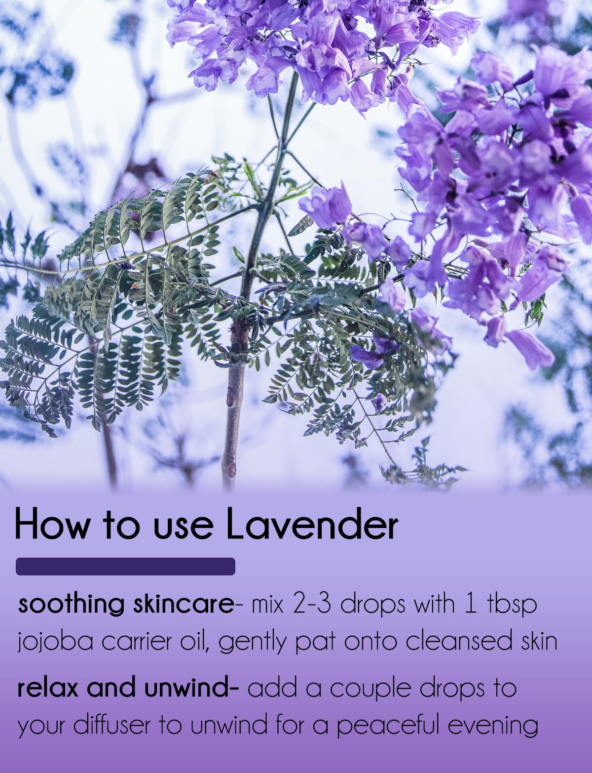 GreenHealth lavender oil bottle used as ingredient in soaps