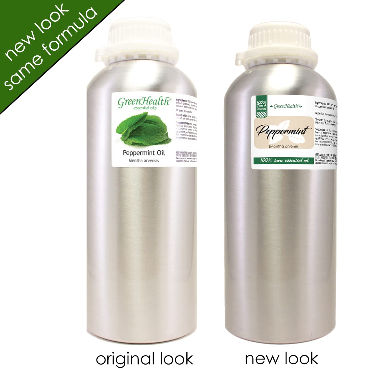 GreenHealth Peppermint Oil for diffusers delivers a crisp, energizing aroma.