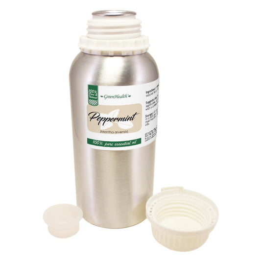 GreenHealth Peppermint Oil diffuser-use scene highlighting refreshing, cooling scent.