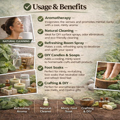 Pouring GreenHealth Peppermint Oil to blend with other fragrances