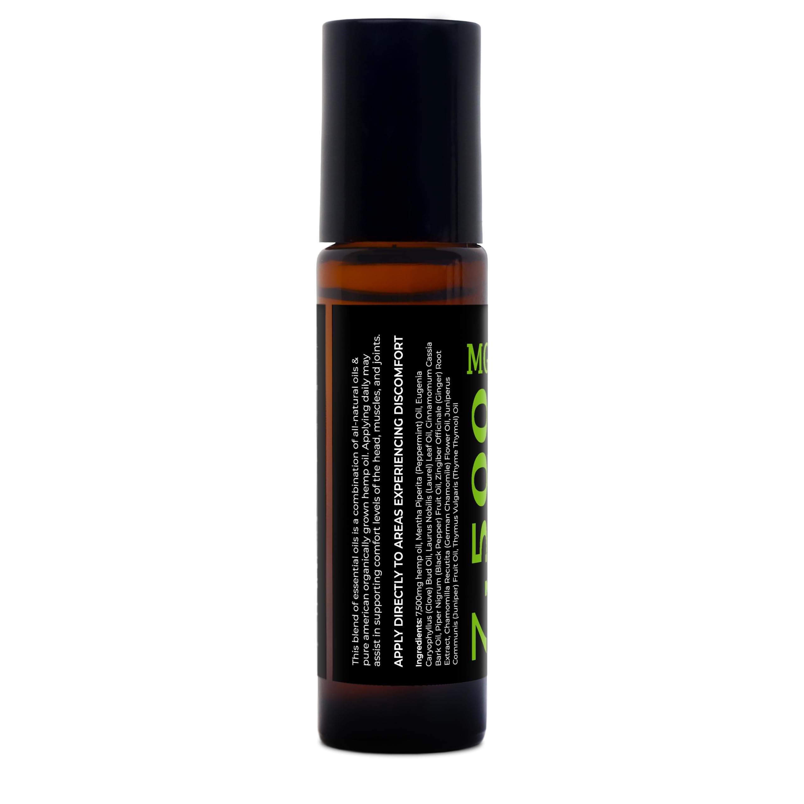 GreenIVe roll-on being applied to skin for quick soothing during activity.