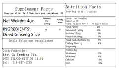 Greenliek American ginseng slices served in hot herbal tea for warming comfort.