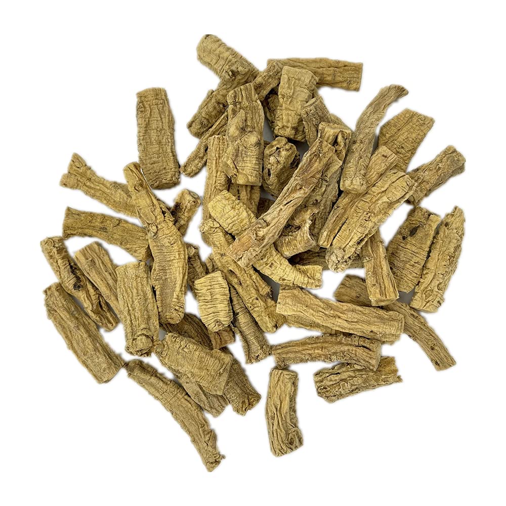 Greenlike Codonopsis Pilosulae root sliced dried pieces ready for blends.