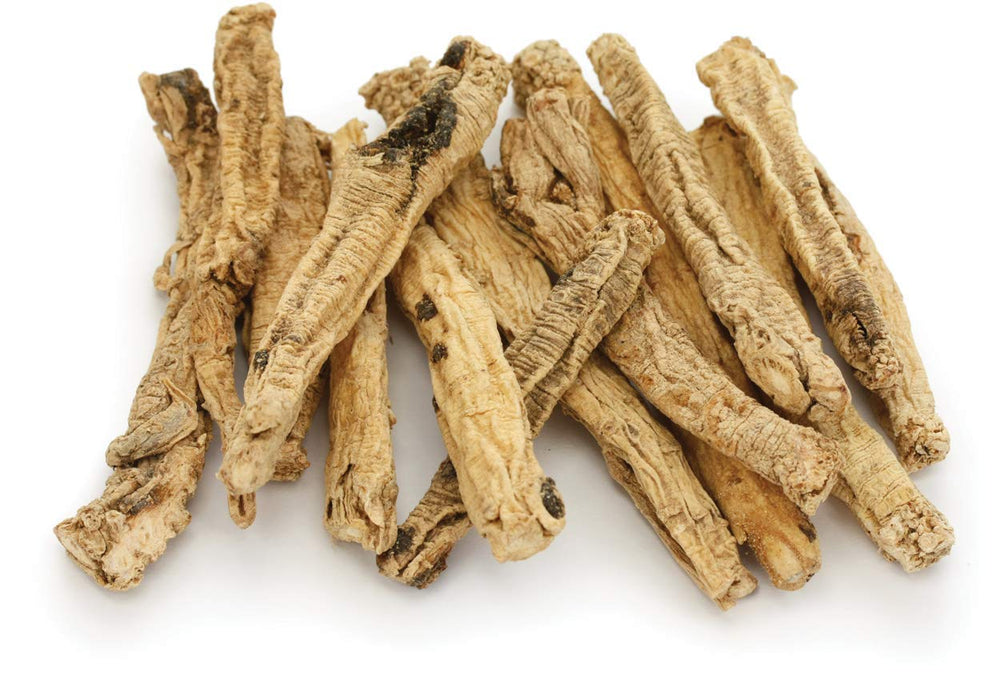 Greenlike Dangshen root dried bulk close-up shows earthy texture for decoctions.