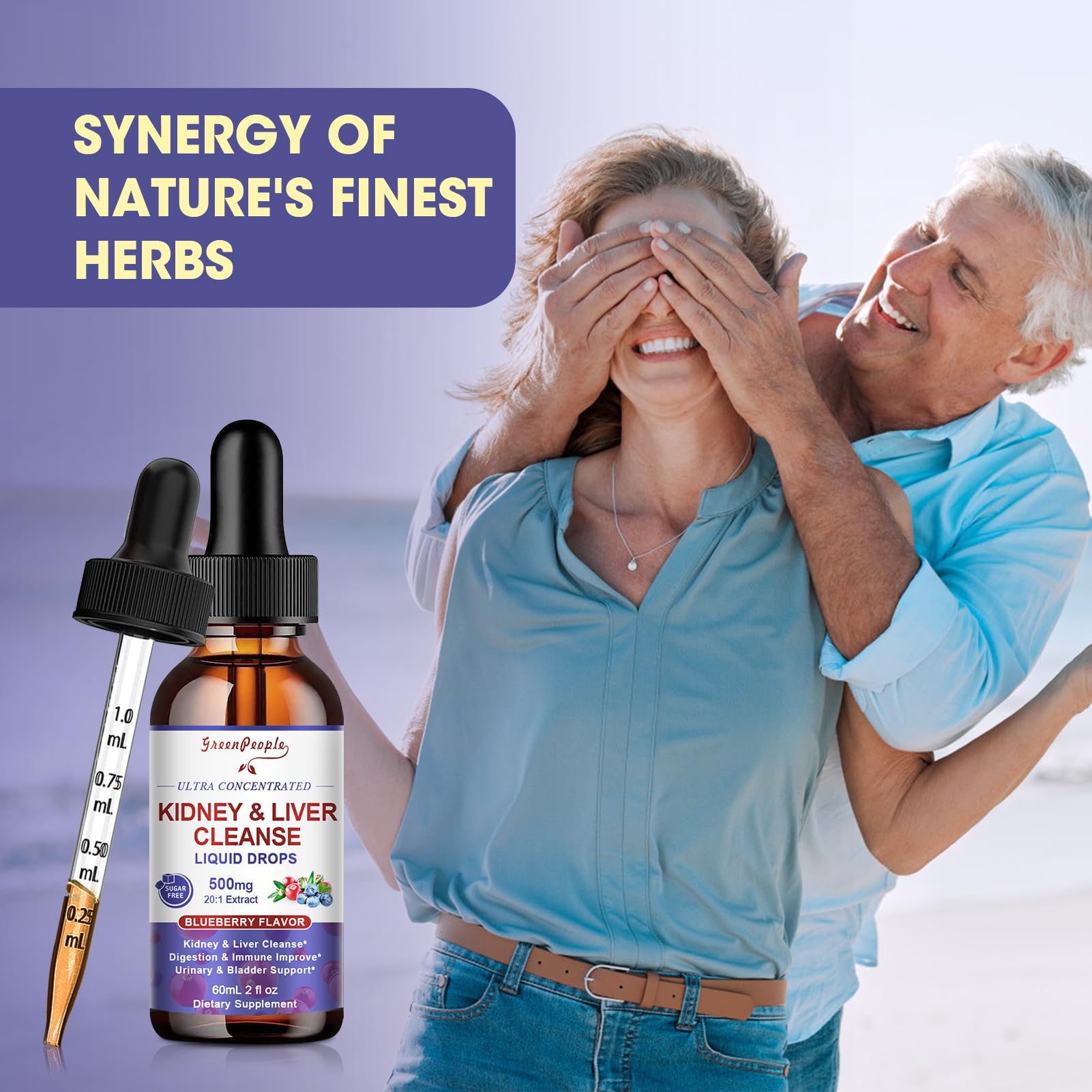 GREENPEOPLE Alcohol-free liquid formula supports flexible dosing and travel friendly use.