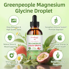 GreenPeople Dosing Dropper with measurement cap for precise servings.