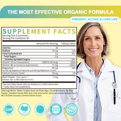 GREENPEOPLE Magnesium Glycinate Gummies shows vitamin D and B6 ingredients supporting overall wellness