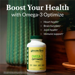 Purification process graphic for Greens First Omega-3 Optimize ultra-pure formula.