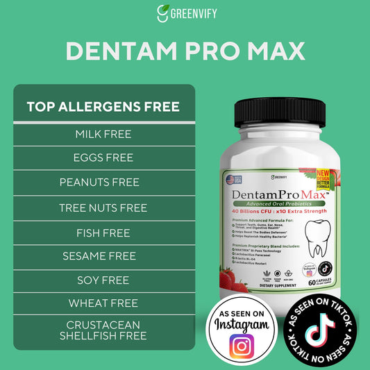 GREENVIFY DentamPro Max capsule in hand demonstrates simple daily use