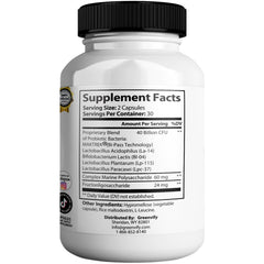 GreenVify Prime Max Biome capsules ready for daily use supporting digestion and overall wellness.