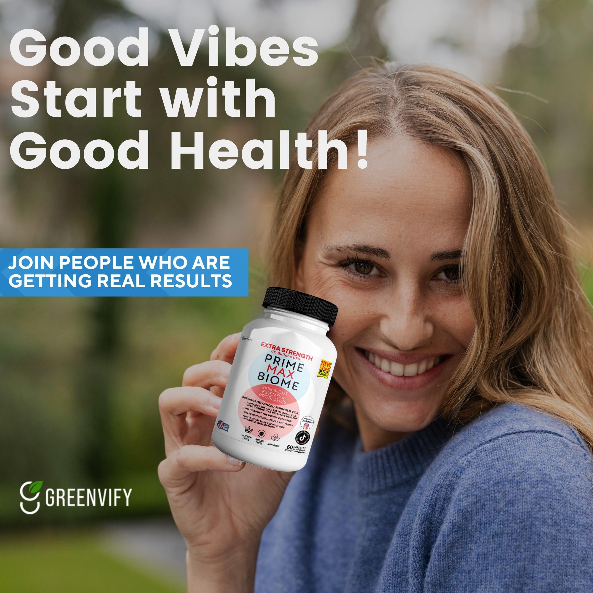 GreenVify Prime Max Biome USA-made facility emphasizes quality and safety.