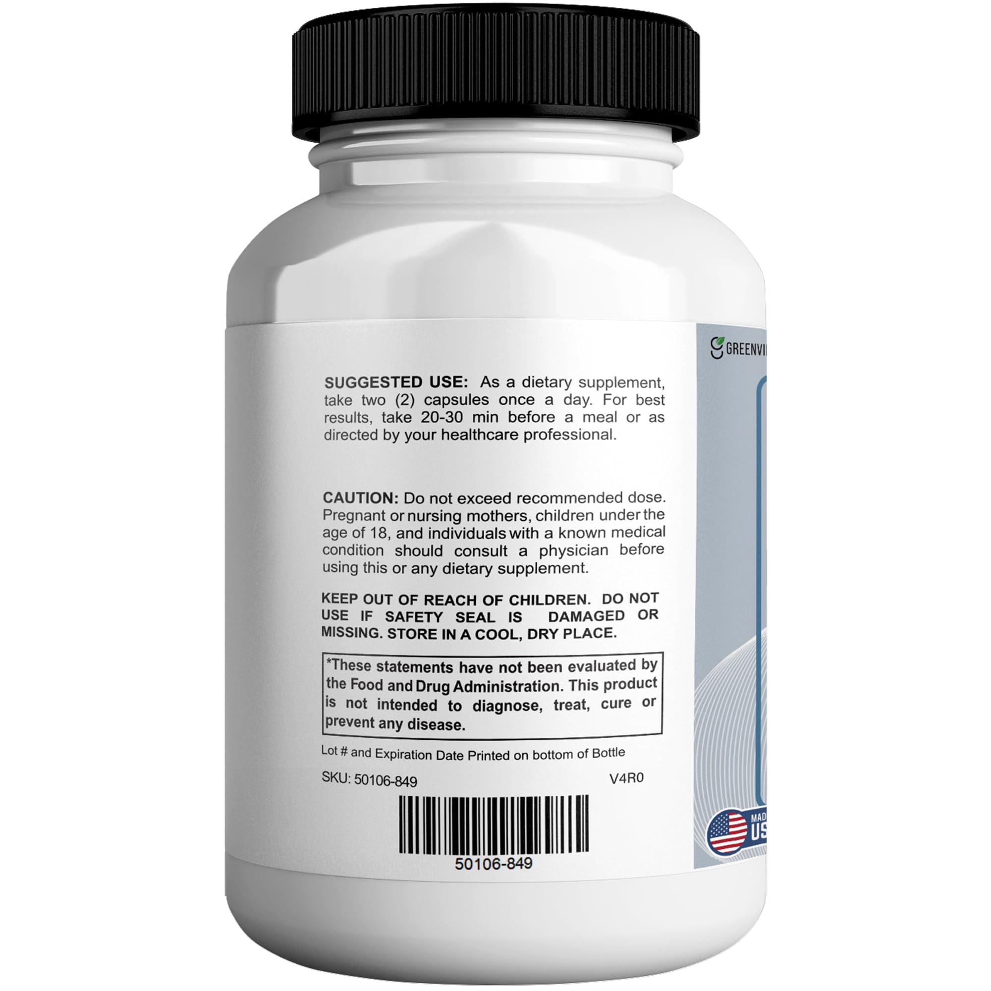 GreenVIFY Quietum Plus Max gluten-free vegan formula for inclusive wellness.