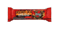 Grenade Carb Killa bar soft texture close-up suggests a satisfying bite and energy