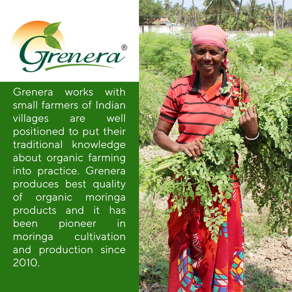 Grenera uncoated tablets packaging with clean ingredient profile