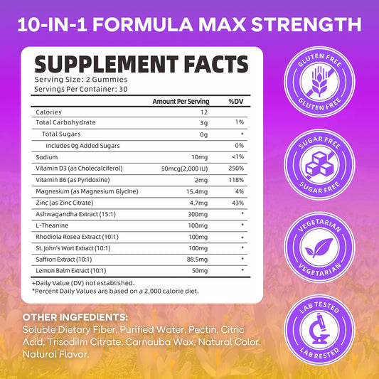 GrnLife saffron gummies closeup highlighting chewy texture and pineapple flavor
