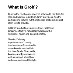 Groh routine setup suggesting daily vitality and care.