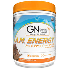 Growing Naturals One and Done SuperShake gluten free allergen friendly badge