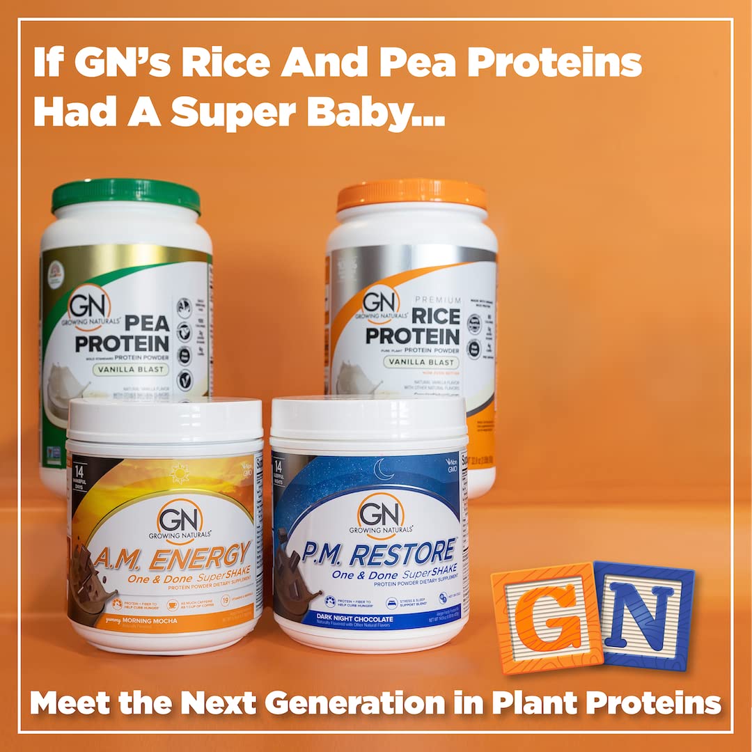 Growing Naturals One and Done SuperShake natural flavor closeup