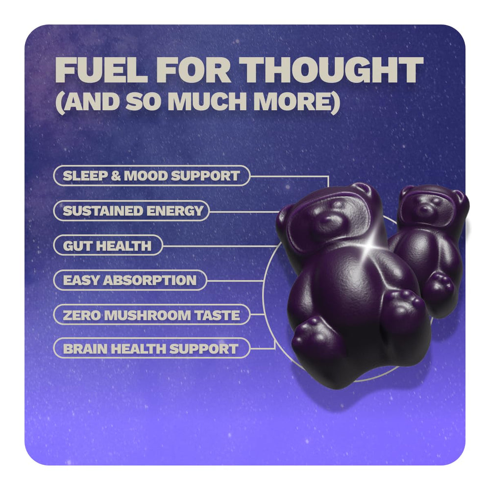 Eight-gummy pack displayed for on-the-go consumption