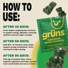 Gummies on a desk setup illustrating effortless daily nutrition with Grüns.