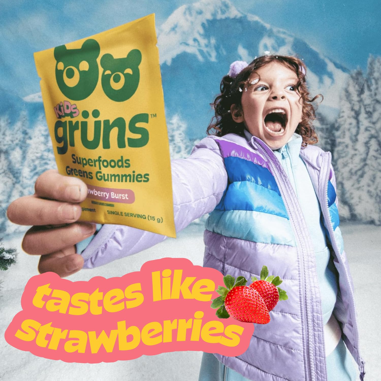 Grüns travel-friendly packaging supports busy family schedules.