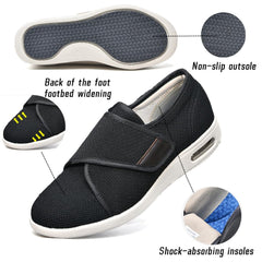 GSFY replaceable insoles in 3mm and 5mm for swelling adjustments.
