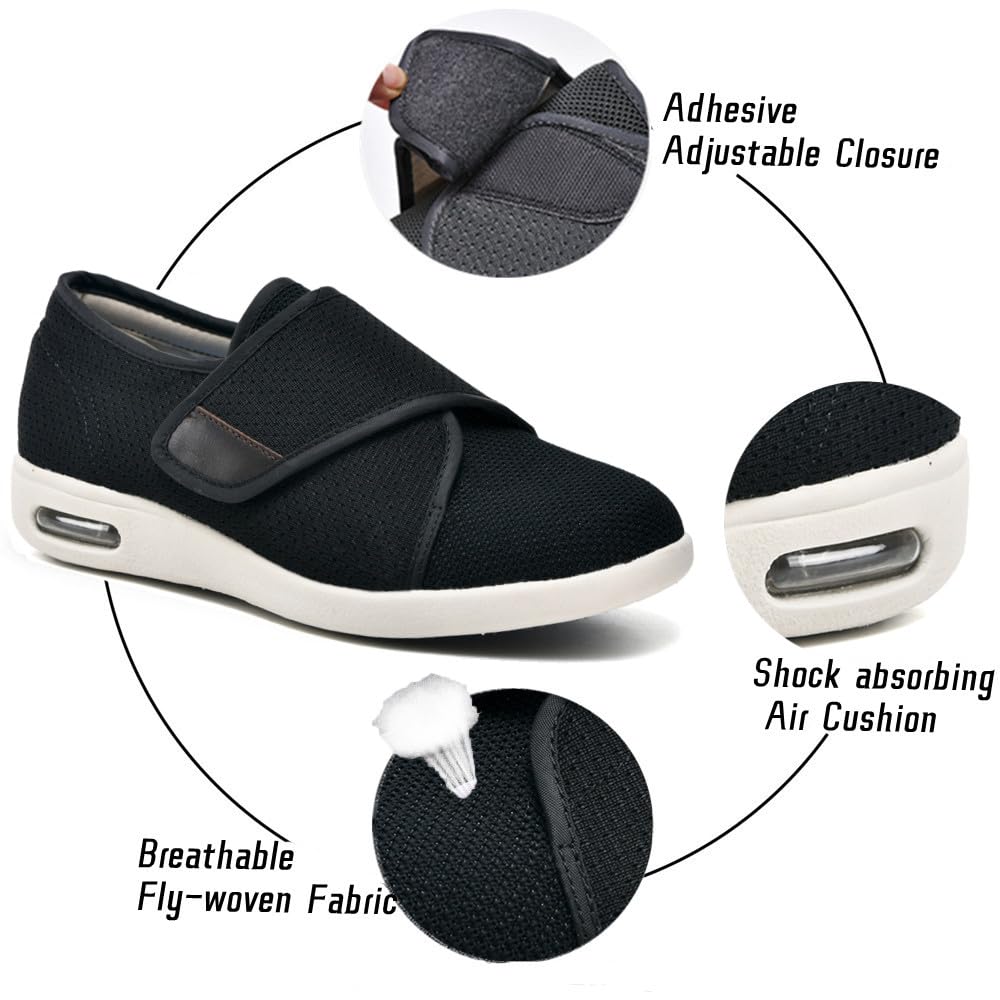 GSFY wide-width non-slip sole providing stable steps.