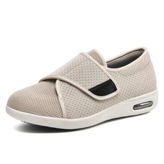 GSFY women's diabetic shoes with adjustable closure for swelling comfort.
