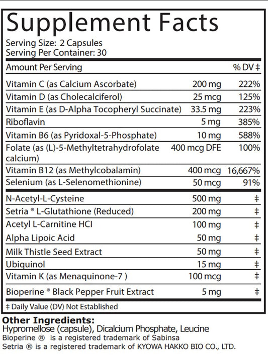 GSH Gold packaging front highlights a premium USA-made formula for optimal absorption