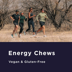GU Energy Chews on-the-go bite-sized snacks during workouts