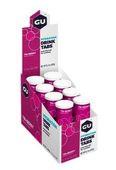 GU Energy hydration tablets dissolving in water
