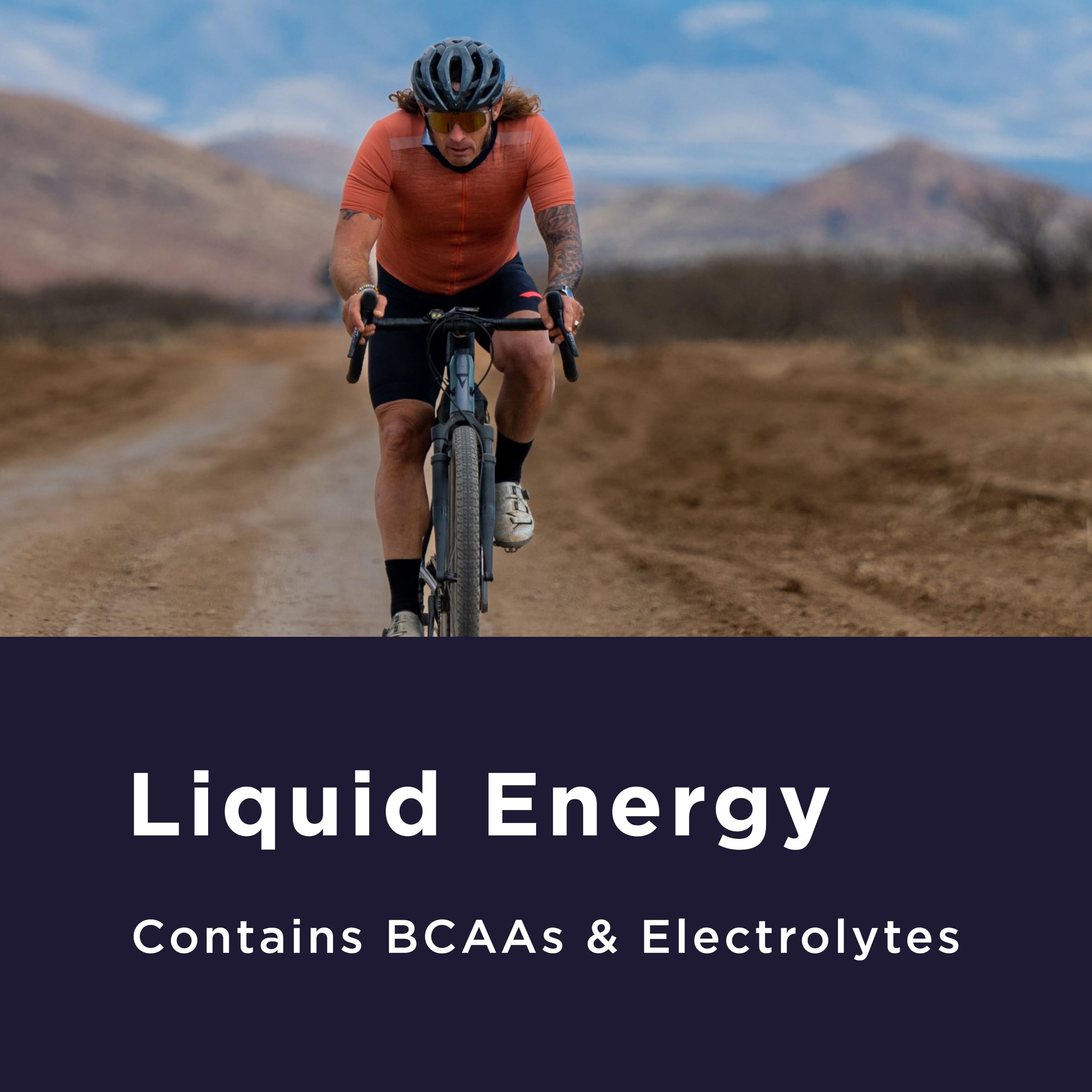 GU Energy Liquid Energy bottle for on-the-go use during workouts.