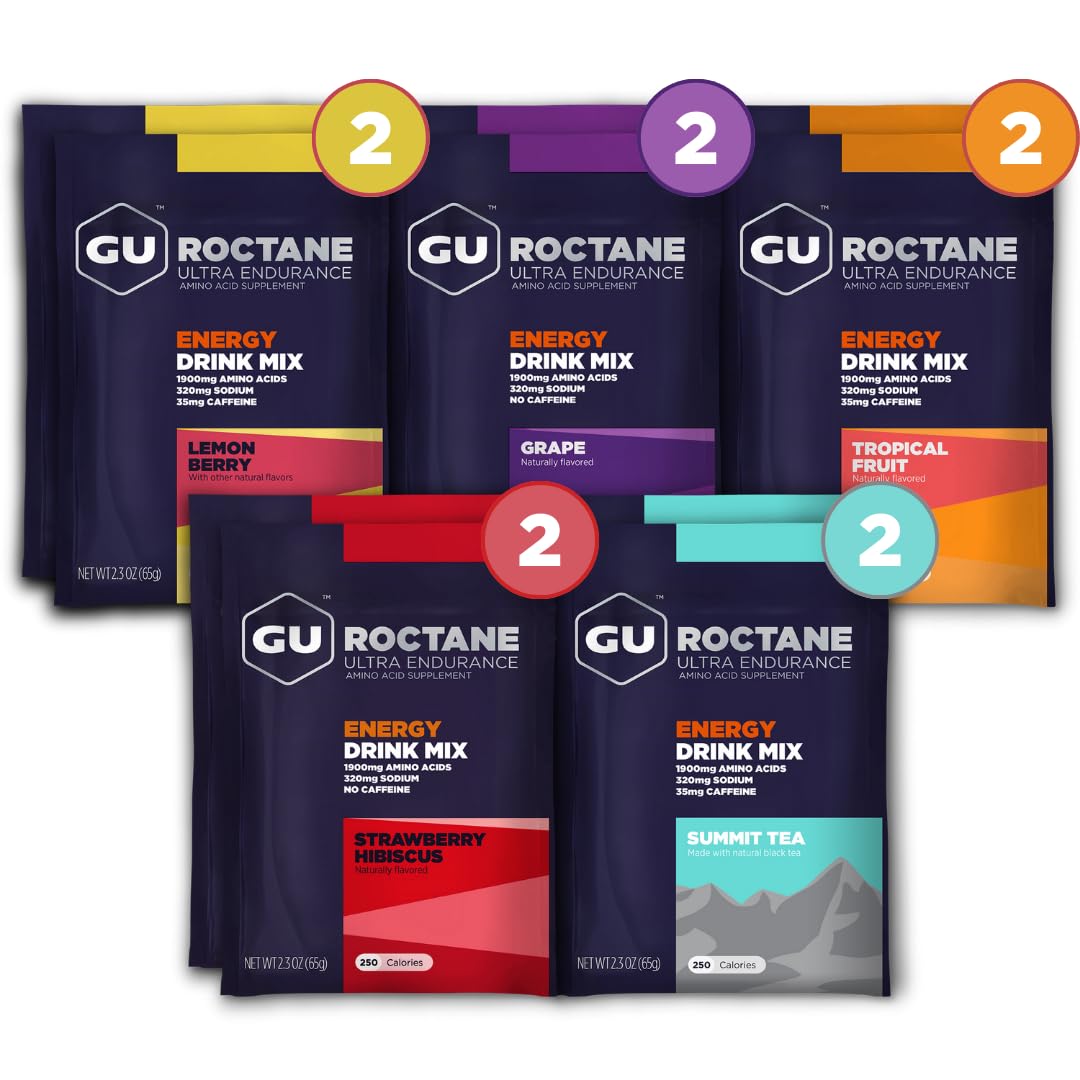 GU Energy Roctane bottle pour shows easy mixing for endurance workouts