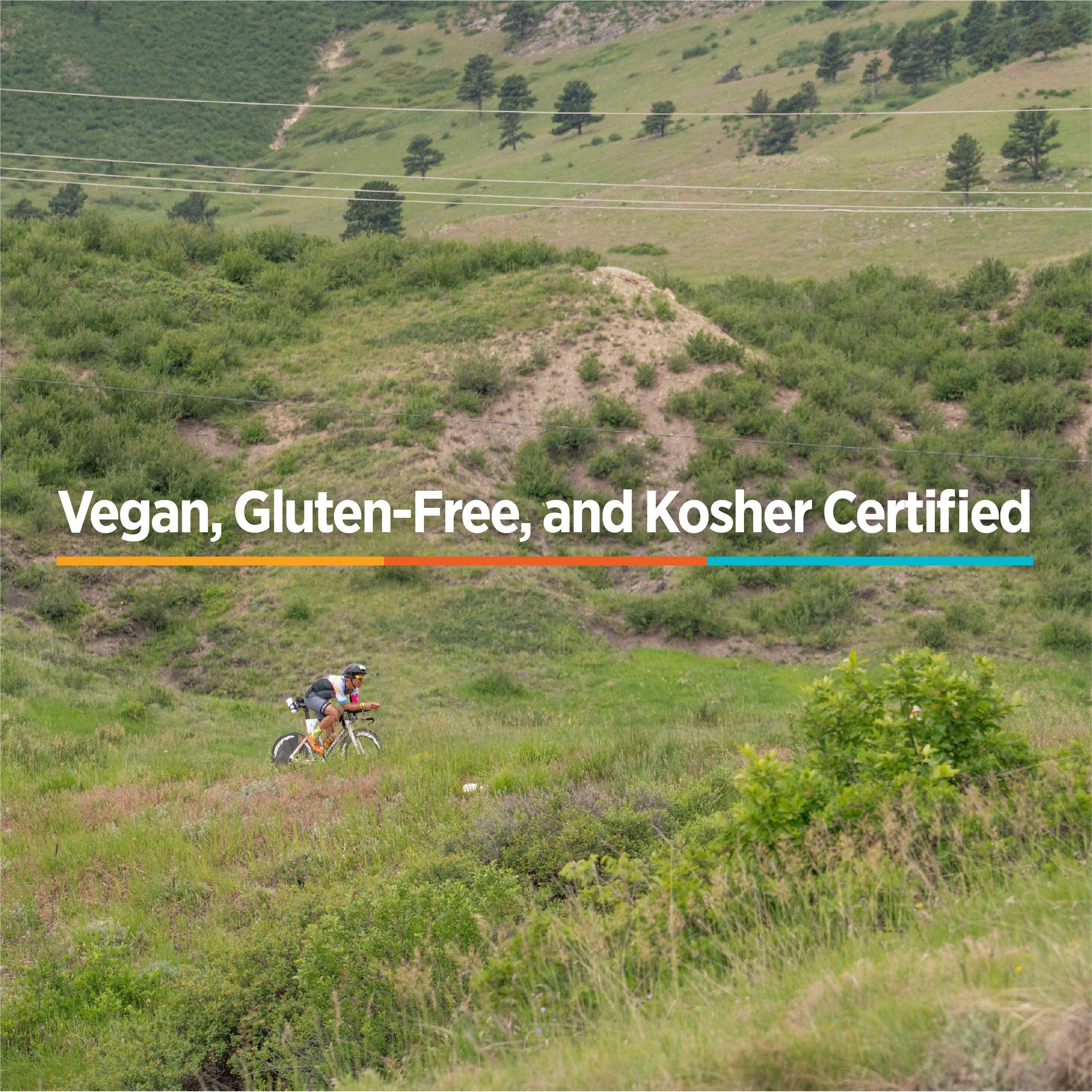 GU Energy Roctane assorted flavors pack highlights vegan and gluten-free options