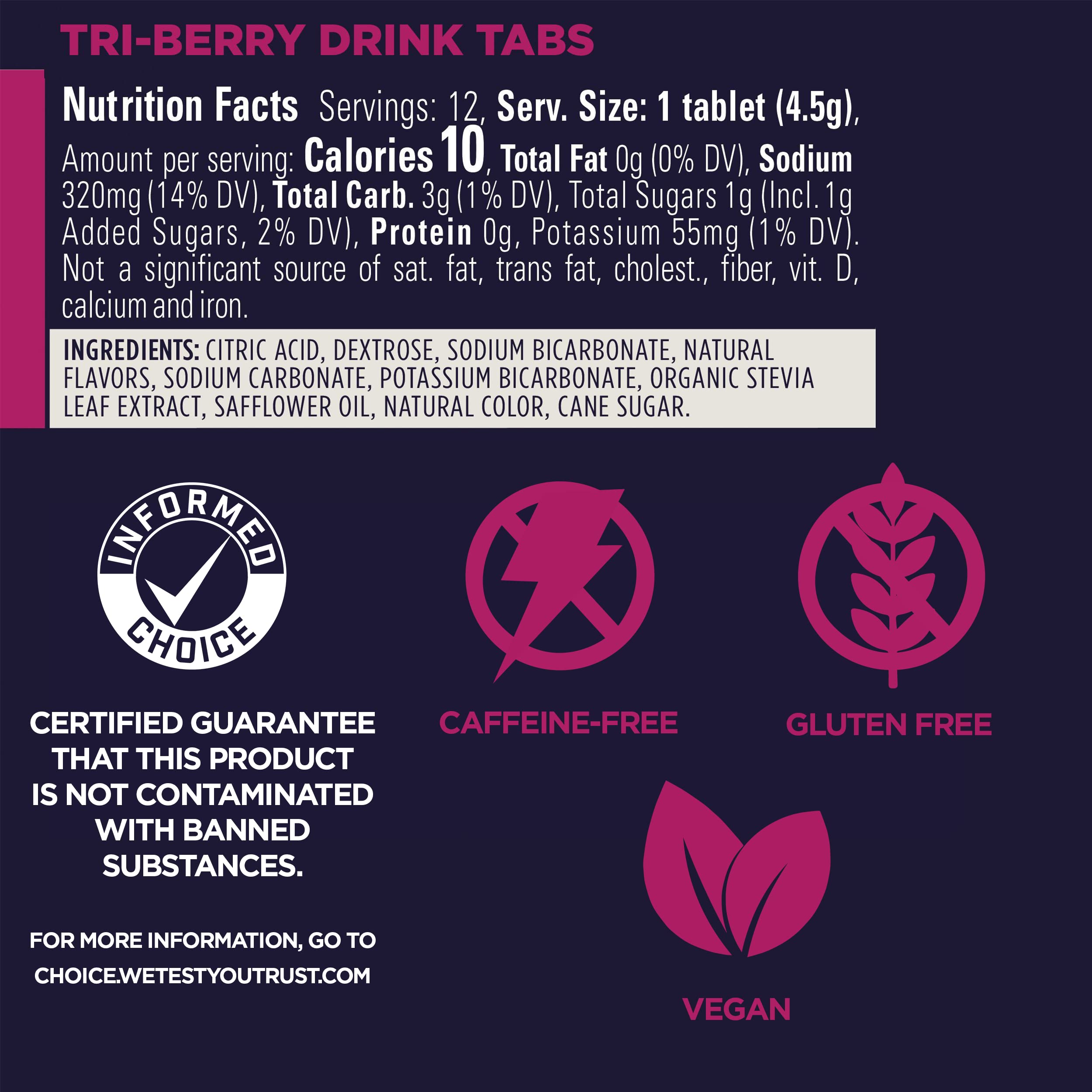 GU Energy vegan hydration tablets