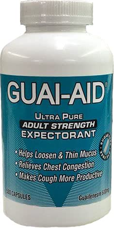 Guai-Aid capsules on a desk suggesting simple daily use.