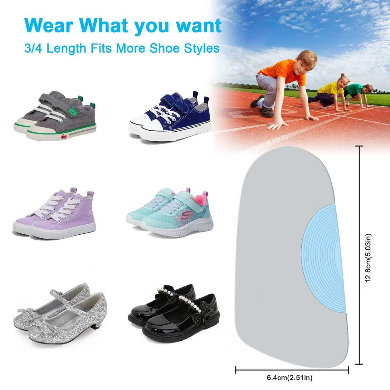 Guamar arch support bottom provides anti-slip stability during play