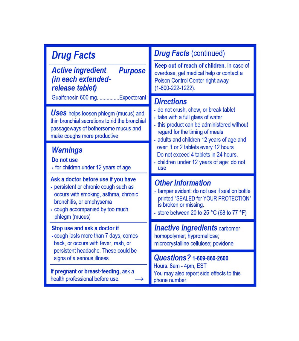 Guardian Mucus Relief tablet pour demonstrates easy dosing and mucus thinning
