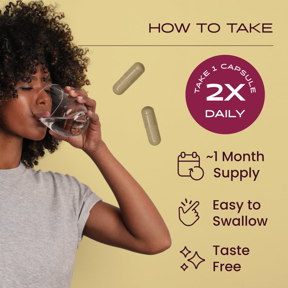 Herb Pharm Guayusa capsules in hand convey portable daily focus.