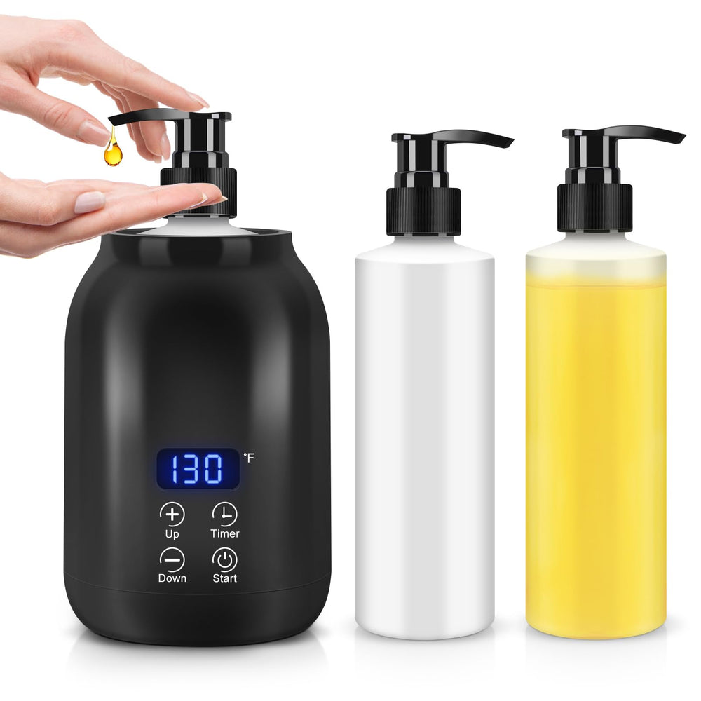Gugxiom Massage Oil Warmer with LED display for precise temperature control during sessions