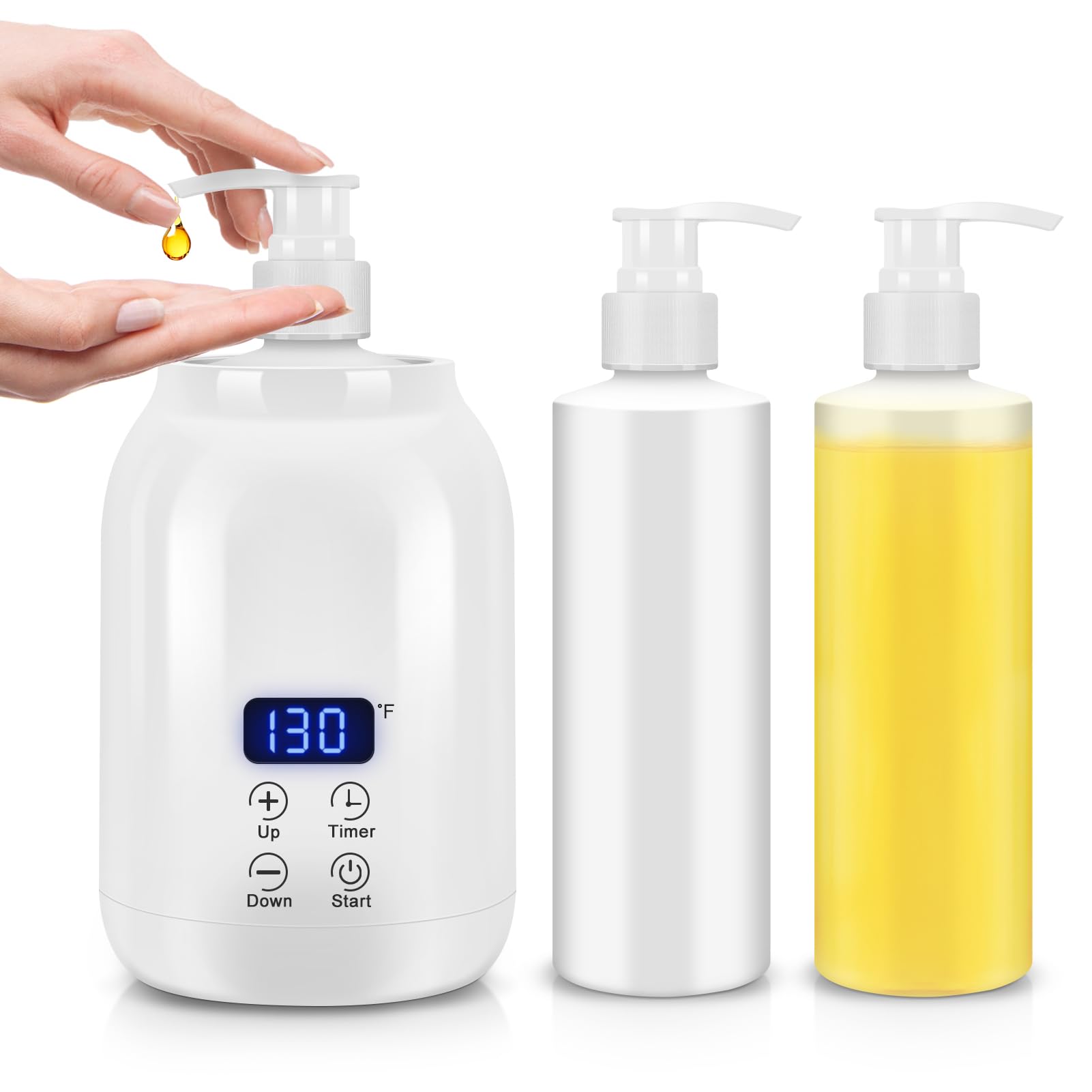 Gugxiom massage oil warmer unit in compact studio setup illustrating space efficiency