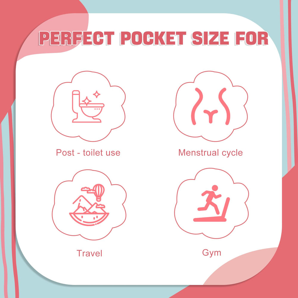 GuidDBella travel-pack wipes ideal for gym bag and commuting routines
