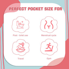 GuidDBella travel-pack wipes ideal for gym bag and commuting routines