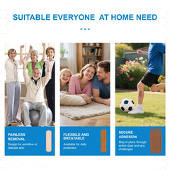 Guigabul heavy-duty bandages provide strong adhesion for longer-lasting protection.