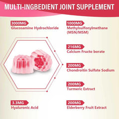 Gulapelst elderberry MSM gummies show antioxidant content