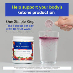 Gundry MD MCT Wellness Powder raspberry-medley jar shows berry flavor and sugar-free profile