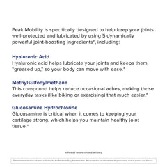 Gundry MD Peak Mobility bottle pour shows easy dosing for flexibility support.